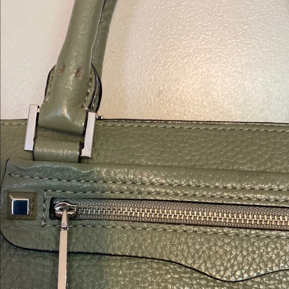 Rebecca Minkoff Olive Green Leather Handbag
